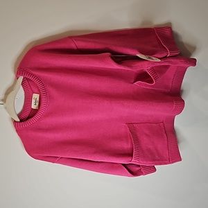 NWT 4T/5T Tullabee Pink Acrylic Sweater with Pockets
